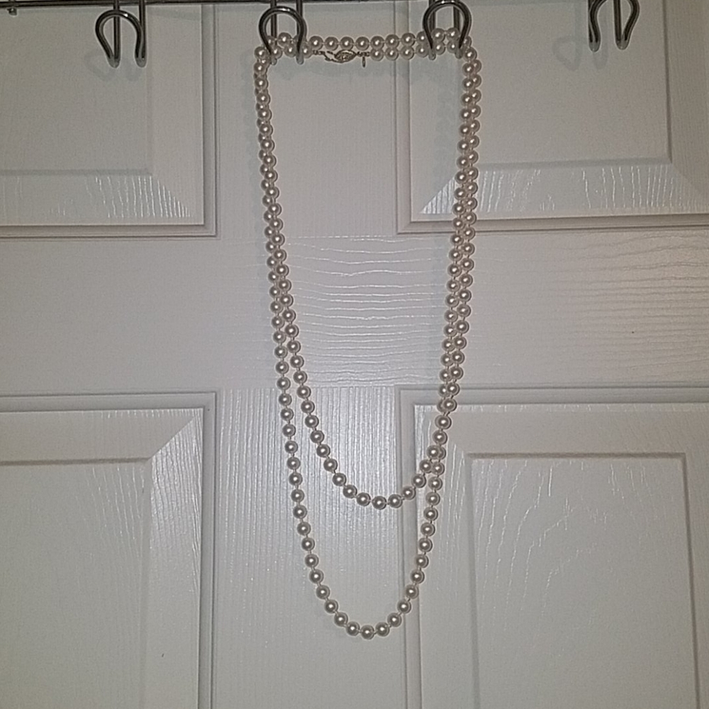 Pearl Infinity Necklace